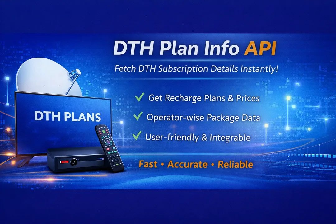 DTH Plan Info API DTH Plan Info API